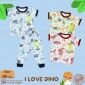 Paket Setelan Baju Bayi Kancing Depan RIDGES Motif Random 3pcs Newborn - 1 tahunan SNI / Piyama Anak Adem Anak 0-1 tahunan/ Baju Santai Anak / Baju Tidur Anak #6