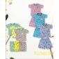 Setelan Baju Bayi Pendek Kancing Pundak Yellow Berry / Baju Santai Anak / Setelan Oblong Anak Unisex #2