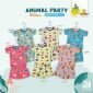 Setelan Baju Bayi Pendek Kancing Pundak Yellow Berry / Baju Santai Anak / Setelan Oblong Anak Unisex #3