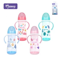 Botol Susu Bayi Wide Neck Gepeng Plus Natural MomEasy / Dot Bayi Gepeng Wide Neck Plus Natural BPA Free