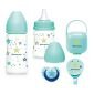 Paket Hemat Botol Susu Bayi Wide Neck + Empeng MomEasy / Dot Bayi BPA Free / Paket Kado Bayi Newborn / Kado perlengkapan Bayi / Newborn Set #1