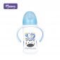 Botol Susu Bayi Wide Neck Gepeng Plus Natural MomEasy Pegangan 210ml 300ml / Dot Bayi Gepeng Wide Neck Plus Natural Pegangan Wide Neck Gepeng BPA Free #3