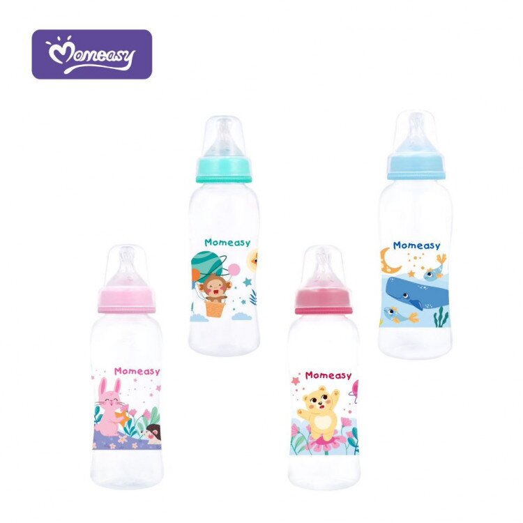 Paket Hemat Botol Susu Bayi Momeasy 3pcs 90ml 180ml 300ml (PROMO Sale Cuci Gudang)