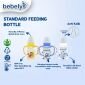 Botol Susu Bayi Standard Peristaltic Nipple - Dot Bayi Bulat ulir #5