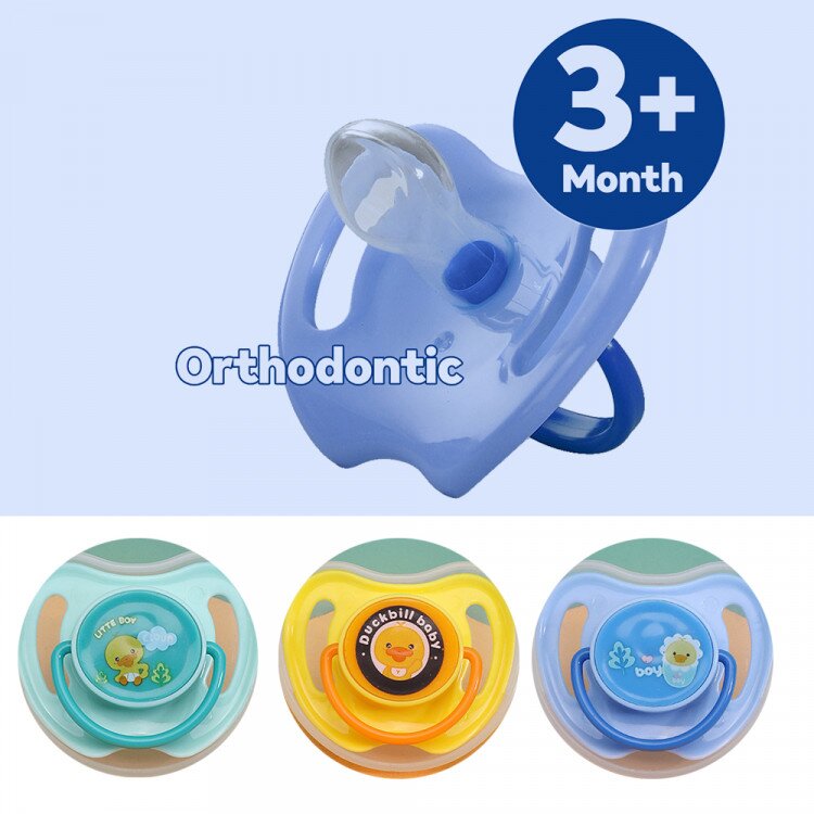 Empeng Bayi Orthodontic / Empeng Bayi Gepeng Bebelys 3m+