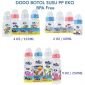 Paket Hemat 3pcs Botol Susu Dodo 250ml / 125ml / 60ml / Dot Bayi Reguler Nipple / Dot Bulat BPA Free