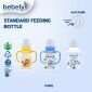 Promo Paket Hemat 3pcs Botol Susu BPA-Free dengan Dot Peristaltik Ulir 60ml / 140ml / 240ml #8