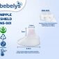 Sambungan Asi Bebelys / Silicone Nipple Shield / Breast Shields (2pcs) / Pelindung Puting Ibu Menyusui #1