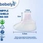 Sambungan Asi Bebelys / Silicone Nipple Shield / Breast Shields (2pcs) / Pelindung Puting Ibu Menyusui #4