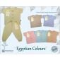 Setelan Baju Bayi Pendek Panjang Kancing Depan RIDGES Polos Egyptian Newborn - 1 tahunan SNI / Piyama Anak Adem Anak 0-1 tahunan/ Baju Santai Anak / Baju Tidur Anak #1