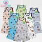 Promo Baju Setelan Anak Singlet Moms Gift - Baju Bayi Adem Lembut ber-SNI - Setelan Baju Kutung Bayi Unisex #5
