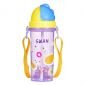 Botol Minum Anak Sedotan 450ml MomEasy / Botol Minum Anak Sekolah / Botol Minum Sedotan Tali Panjang / Botol Minum Training Cup Anak #3