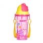 Botol Minum Anak Sedotan 450ml MomEasy / Botol Minum Anak Sekolah / Botol Minum Sedotan Tali Panjang / Botol Minum Training Cup Anak #1
