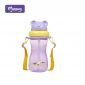 Botol Minum Anak Sedotan Bear 400ml MomEasy / Botol Minum Anak Sekolah / Botol Minum Sedotan Tali Panjang / Botol Minum Training Cup Anak #3