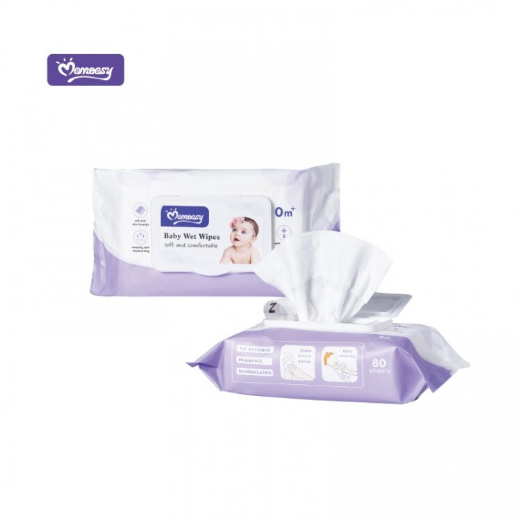 Momeasy Baby Wipes 20s - 80s / Tisu Basah Bayi Momeasy