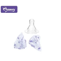 PROMO Paket Hemat 3pcs Silicone Nipple Standard Neck MomEasy / Slim Neck Silicone Nipple