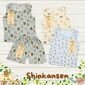 Baju Bayi Setelan Singlet Kutung Kaos Anak Ridges Ashiyama Zoo Shinkansen (Satuan) / Setelan Bayi Kutung / Setelan Bayi Laki-laki dan Perempuan / Baju Bayi adem / Baju Santai Anak #2