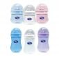 Botol Susu Bayi Gliter Baby Safe Wide Neck 150ml - 250ml / Dot Bayi Wide Neck Silicone Nipple BPA Free