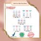 Paket Hemat Botol Susu Bayi Lusty Bunny Slim Neck 3pcs (PROMO Sale Cuci Gudang) / Regular Silicone Nipple Bulat BPA Free