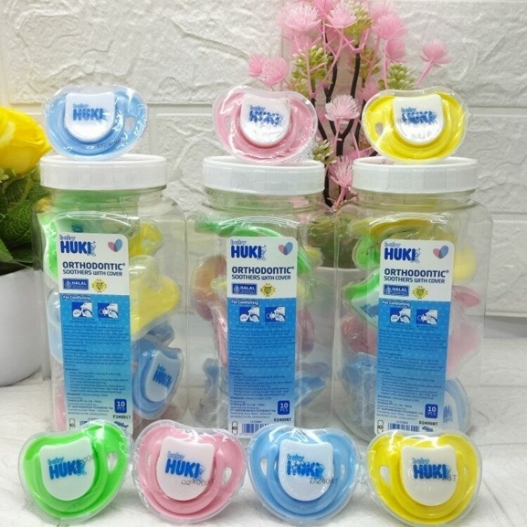 Empeng Bayi Huki Gepeng Orthodontic Ekonomis 1pcs