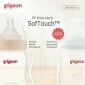 Botol Susu Bayi Pigeon PP Wide Neck with Peristaltic Plus Nipple Soft Touch Generasi Baru ke3 New Series #4