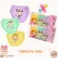 Celana Dalam Anak Perempuan Cewek Ridges Fancy Triplets Girl 3pcs / CD anak Cewek #1
