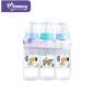 Paket Hemat 3 Botol Susu Bayi Standard Neck Nipple 120ml / 240ml MomEasy / Dot Bayi BPA Free