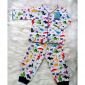 PROMO Paket Baju Bayi 3pcs Setelan Pendek Setelan Panjang Newborn Print Murah dan Adem / Baju Baby Pendek Newborn / Setelan Pendek Bayi Baru Lahir / Baju Bayi Newborn Adem #4