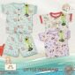 Setelan Baju Bayi Pendek Panjang Kancing Depan RIDGES Little Mermaid Newborn - 1 tahunan SNI / Piyama Anak Adem Anak 0-1 tahunan / Baju Santai Anak Perempuan / Baju Tidur Anak Cewek #1
