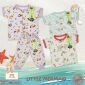 Setelan Baju Bayi Pendek Panjang Kancing Depan RIDGES Little Mermaid Newborn - 1 tahunan SNI / Piyama Anak Adem Anak 0-1 tahunan / Baju Santai