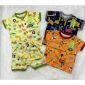Setelan Baju Bayi Pendek Panjang Kancing Depan RIDGES Cheerful Team Newborn - 1 tahunan SNI / Piyama Anak Adem Anak 0-1 tahunan/ Baju Santai Anak / Baju Tidur Anak #2