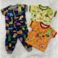 Setelan Baju Bayi Pendek Panjang Kancing Depan RIDGES Cheerful Team Newborn - 1 tahunan SNI / Piyama Anak Adem Anak 0-1 tahunan/ Baju Santai Anak / Baju Tidur Anak #3