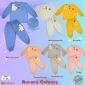 Ridges Setelan Baju Oblong Panjang Anak Kancing Depan Bobok BIG SIZE 1-6 tahunan / Baju Tidur Anak Bobok Kancing Depan Big Size / Piyama Anak Unisex #4