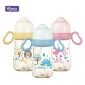 Botol Susu Bayi Wide Neck PPSU Momeasy / Feeding Bottle with Gravity Ball / Botol Susu Sedotan Bayi PPSU Wide Neck Nipple