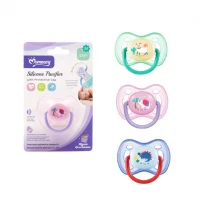 Empeng Bayi MomEasy / Silicone Pacifier (Empeng Bulat Pipih)