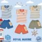 Paket Setelan Baju Bayi Pendek Ridges Royal Marine / Baju Santai Anak / Setelan Kaos Anak Ridges SNI Adem