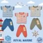 Setelan Baju Bayi Pendek Panjang Kancing Depan RIDGES Royal Marine Newborn - 1 tahunan SNI / Piyama Anak Adem Anak 0-1 tahunan/ Baju Santai Anak / Baju Tidur Anak #1
