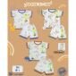 Setelan Baju Bayi Pendek Panjang Kancing Depan RIDGES Togetherness Newborn - 1 tahunan SNI / Piyama Anak Adem Anak 0-1 tahunan/ Baju Santai Anak /