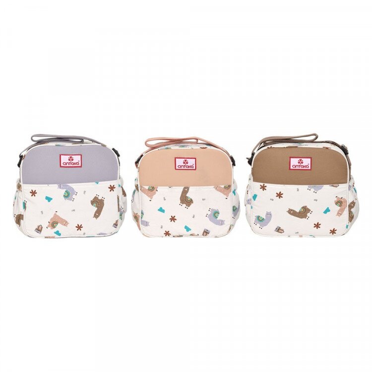Tas Bayi Kecil Cintaka Seri Alpaca / Tas Perlengkapan Bayi / Diapers Bag Bayi / Tas Traveling Bayi / Tas Baby Carrier Bayi