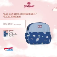 Tas Bayi Sedang Cintaka Seri Olifant  / Tas Perlengkapan Bayi Medium / Diapers Bag Bayi / Tas Traveling Bayi / Tas Baby Carrier Bayi