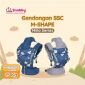 Gendongan Ransel Bayi M-Shape Millo Series / Gendongan Travelling Snobby