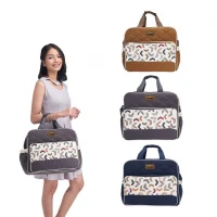 Tas Bayi Besar Snobby Artsy Series / Tas Perlengkapan Bayi / Diapers Bag Bayi / Tas Traveling Bayi / Tas Baby Carrier Bayi