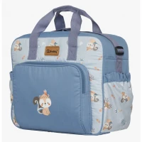 Tas Bayi Besar Snobby Seri Fluffy / Tas Perlengkapan Bayi Fluffy Series / Diapers Bag Bayi / Tas Traveling Bayi / Tas Baby Carrier Bayi