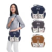 Tas Bayi Kecil Snobby Artsy Series / Tas Perlengkapan Bayi / Diapers Bag Bayi / Tas Traveling Bayi / Tas Baby Carrier Bayi
