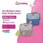 Tas Bayi Sedang Snobby Seri Fluffy / Tas Perlengkapan Bayi Medium Fluffy Series / Diapers Bag Bayi / Tas Traveling Bayi / Tas Baby Carrier