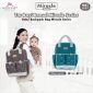 Tas Bayi Ransel Moms Baby Miracle Series / Tas Perlengkapan Bayi / Diapers Bag Bayi / Tas Traveling Bayi / Tas Baby Carrier Bayi