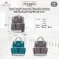 Tas Bayi Ransel Moms Baby Miracle Series / Tas Perlengkapan Bayi / Diapers Bag Bayi / Tas Traveling Bayi / Tas Baby Carrier Bayi #3