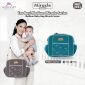 Tas Bayi Sedang Moms Baby Miracle Series / Tas Perlengkapan Bayi  Medium / Diapers Bag Bayi / Tas Traveling Bayi / Tas Baby Carrier