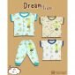 Setelan Baju Bayi Pendek Panjang Kancing Depan RIDGES Dream Team Newborn - 1 tahunan SNI / Piyama Anak Adem Anak 0-1 tahunan/ Baju Santai Anak