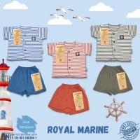 Paket Hemat Setelan Baju Bayi Baru Lahir / Baju Baby Newborn Ridges Salur